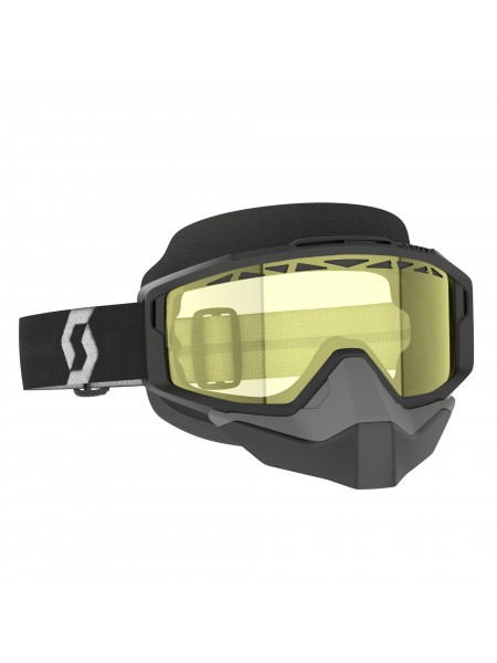 Маска снегоходная SCOTT Split OTG Snow Cross Black Yellow