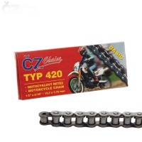 Цепь CZ Chains 420 Basic - 98 (защелка).