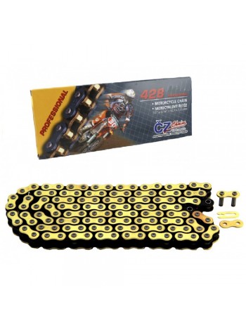 Цепь CZ Chains 428 MX Gold - 130