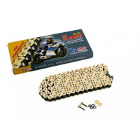 Мотоцепь CZ Chains 520 SDZZ Gold - 114 (Active-Ring, усиленная)