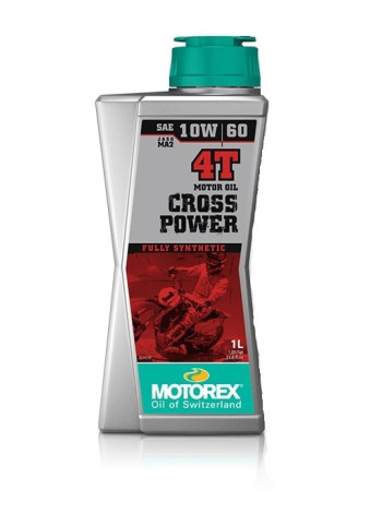 Моторное масло Motorex Cross Power 4T 10W-60 - 1 литр.