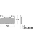 Тормозные колодки Braking 899CM66