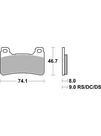 Тормозные колодки Braking 899CM66