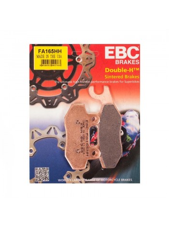 Тормозные колодки EBC FA165HH DOUBLE H Sintered