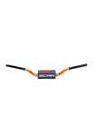 Руль Scar O2 Ø28.6 (11/8) Mcgrath-Short Style KTM оранжевый с темно - синей подушкой