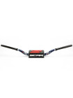 Руль Scar O2 Ø28.6 (1 1/8) Villopoto-Stewart Style синяя ручка
