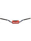 Руль Scar O2 Ø28.6 (1 1/8) Villopoto-Stewart Style синяя ручка
