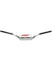 Руль Scar O2 Ø28.6 (1 1/8) Villopoto-Stewart Style белая ручка