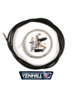 Тросик газа Venhill на мотоцикл 235 см, оплетка 6мм